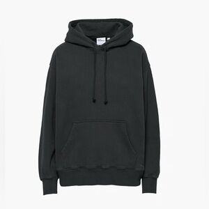 Aritzia Cozy Fleece Boyfriend Hoodie in Vintage Black